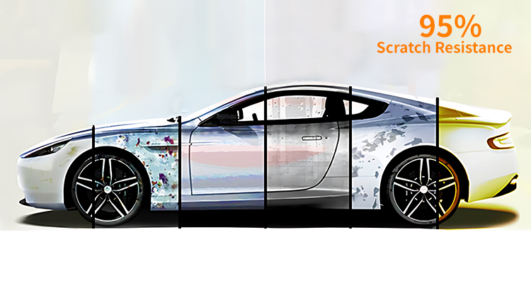 ppf tpu scratch resistance for protecting car paint from daily damage