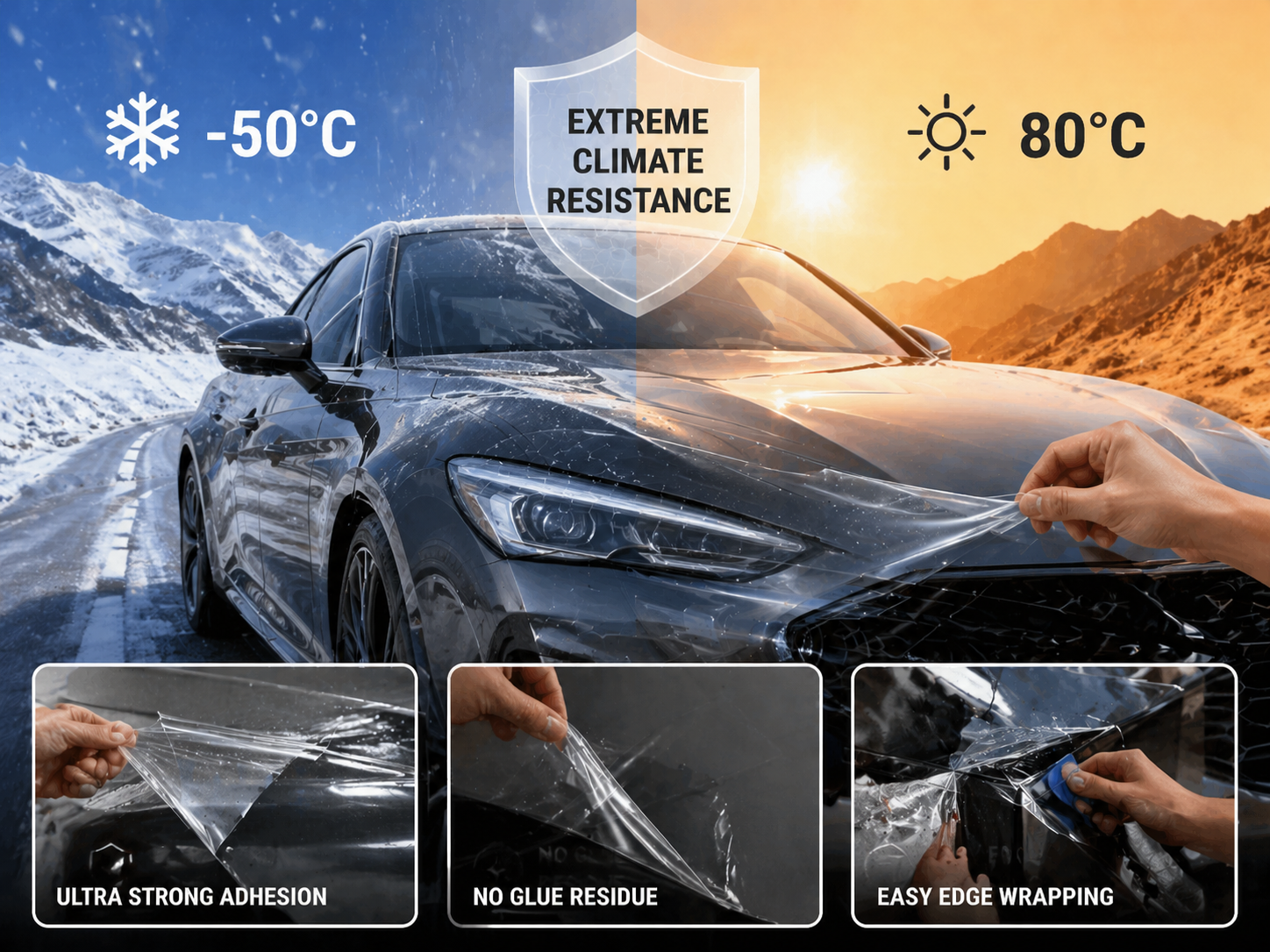 Extreme Adhesion and Climate Resistance
