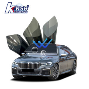 metal window film with reflective effect and heat control for car windows