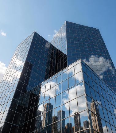 Reflective mirror architectural window film