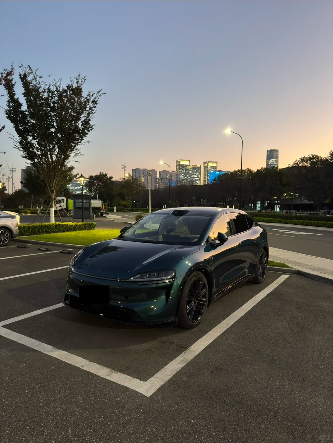 AK85 Windshield Film Real Vehicle Application