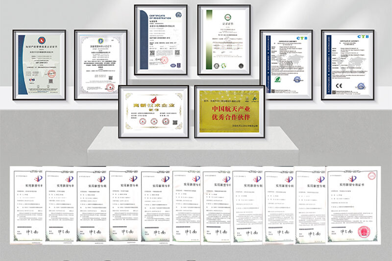 window film certificates and patents proving product quality, compliance, and innovation protection