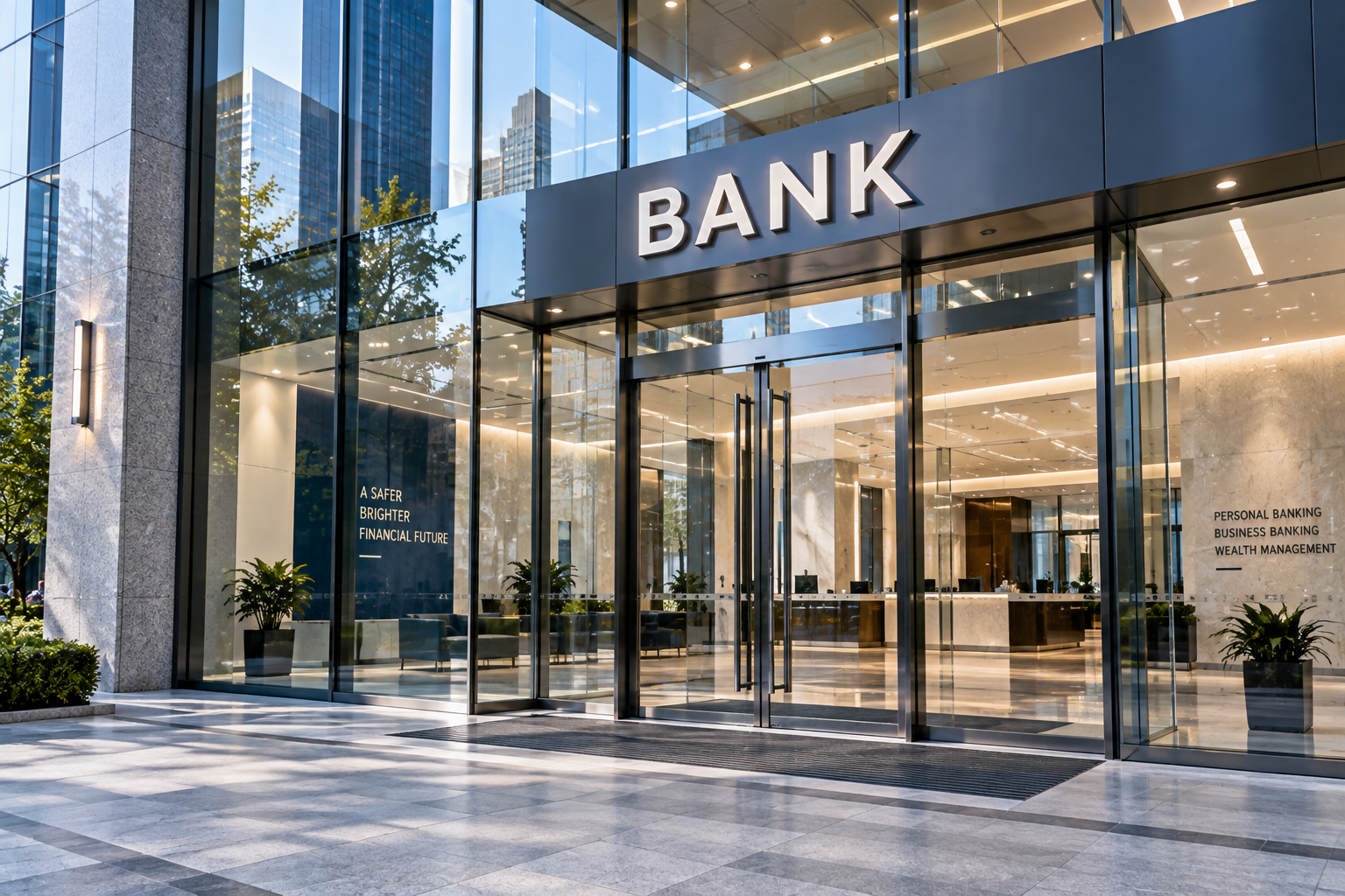Security window film for banks