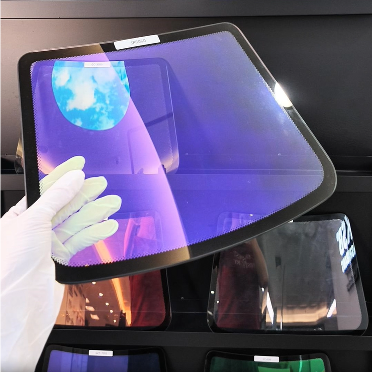 KSB JP8060 chameleon windshield film with 86.3% VLT, 100% UV rejection and 57.6% IR rejection