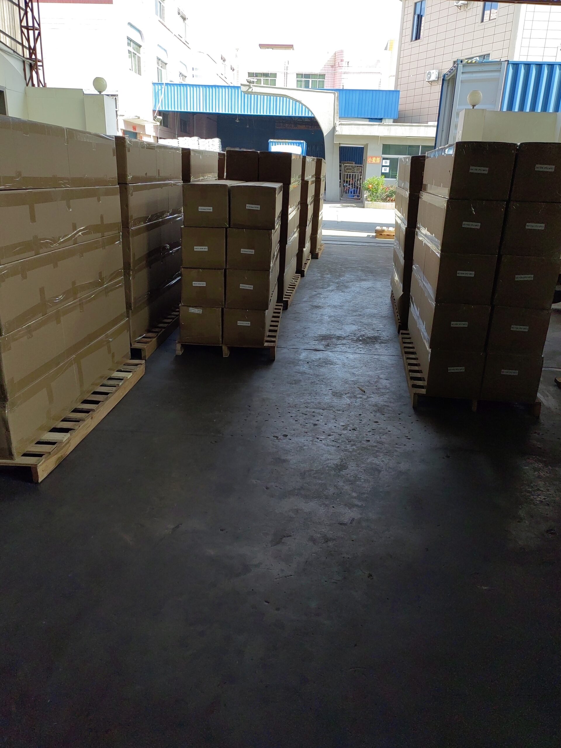 KSB window film products being packaged at the factory