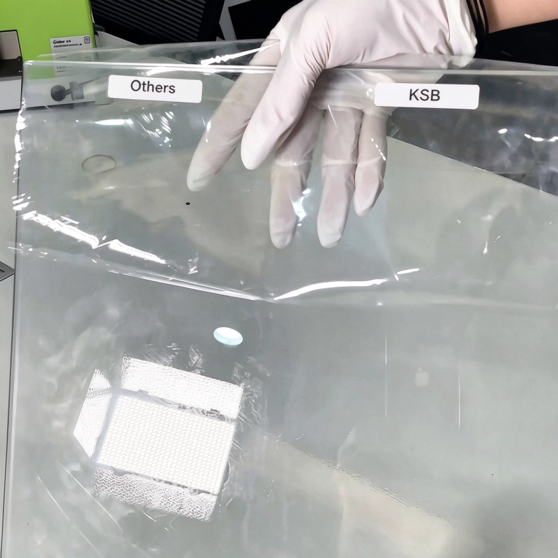 KSB Safety Window Film residue-free removal compared with other films